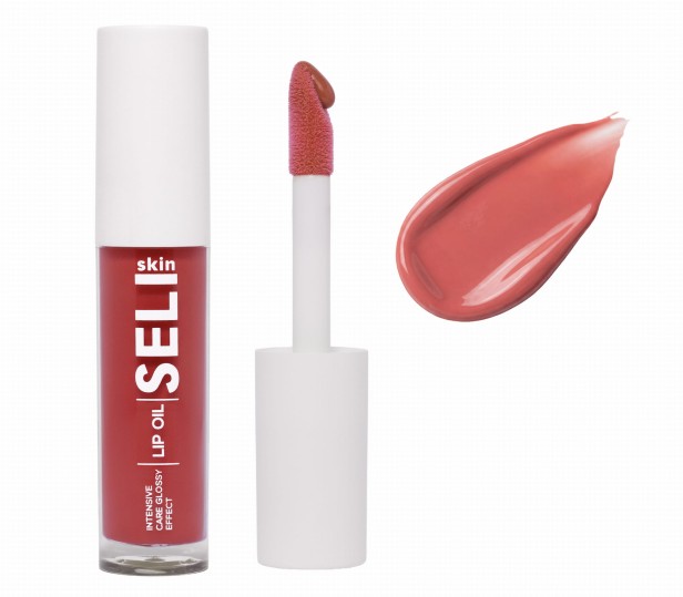 SELISKIN Intensive Glossy Care LIP Oil – Nude 03 Golden Hour3_4.jpg