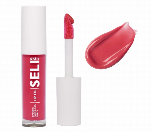 SELISKIN Intensive Glossy Care LIP Oil – Pink 06 Juicy Pink 6_4.jpg