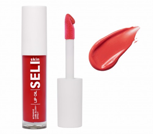 SELISKIN Intensive Glossy Care LIP Oil – Red 08 Cherry Red Crush8_4.jpg